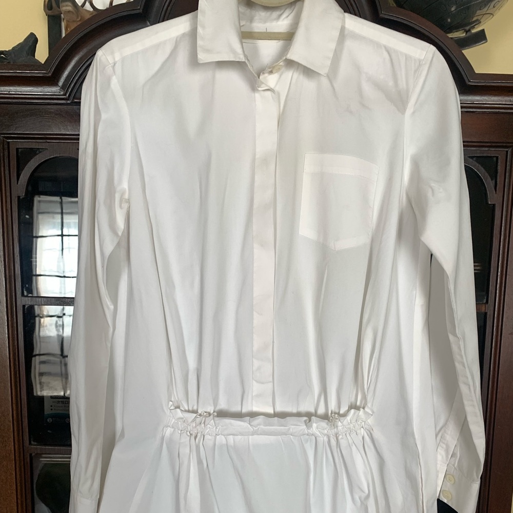 Thakoon Poplin shirt tunic oversized size 0